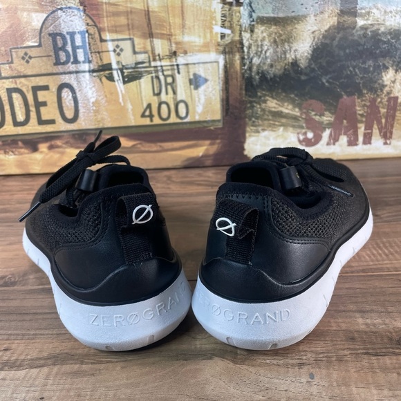 Men’s COLE HAAN ZERØGRAND Black Shoes Knit Lace Up - Picture 7 of 7